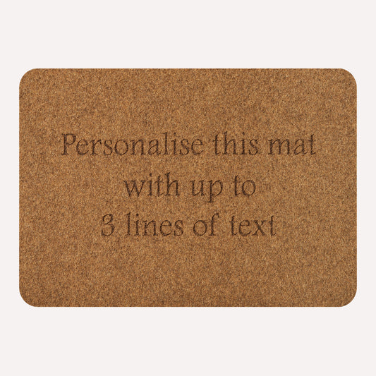 Personalised Mat