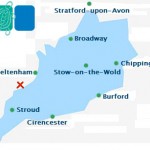 Cotswolds B&B Map – Over