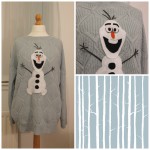 Olaf Frozen DIY Christmas Jumper