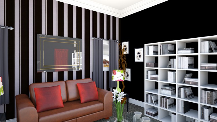 Designer living room