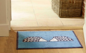 Blue Hedgehog Turtle Mat doormat