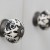 botanical printed door knob