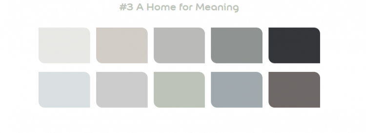 Dulux 2020 Palette 3 - A Home for Meaning