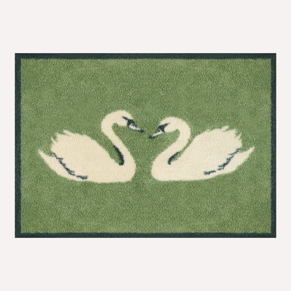 Lakeside Swans