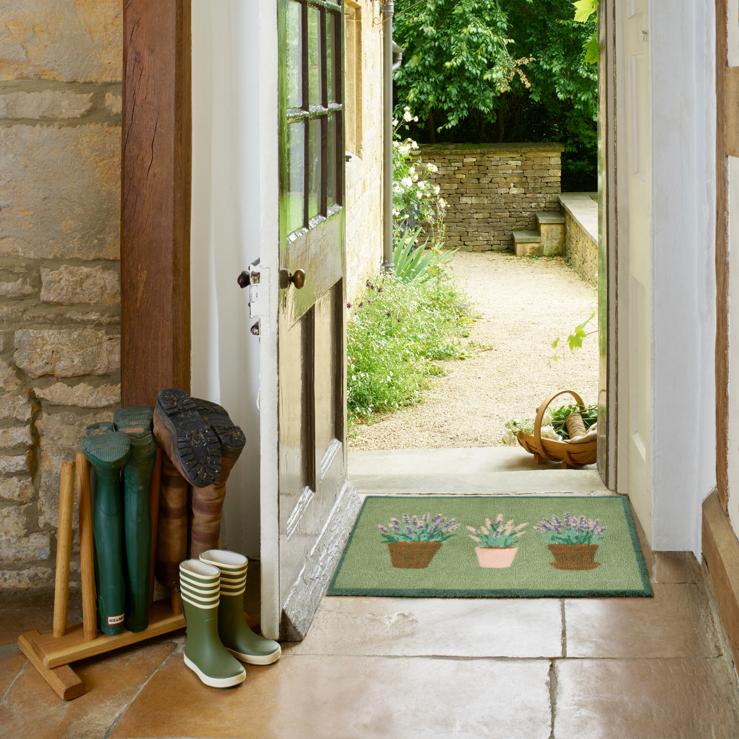 Lavender Pots - Green