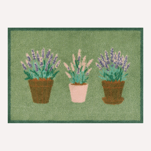 Lavender Pots - Green