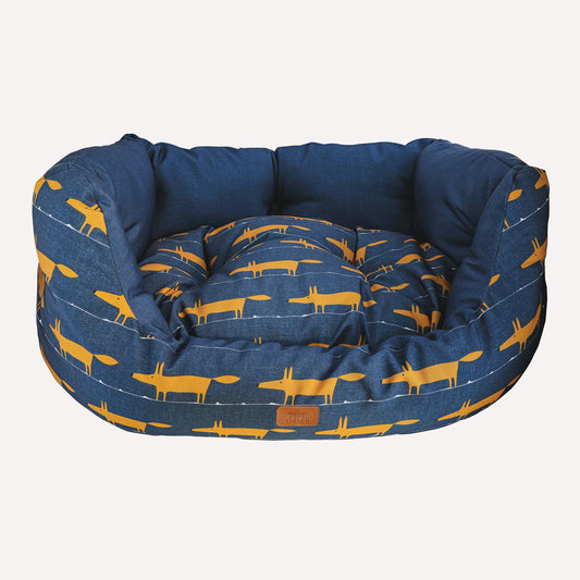 Mr Fox Pet Bed Midnight - Large