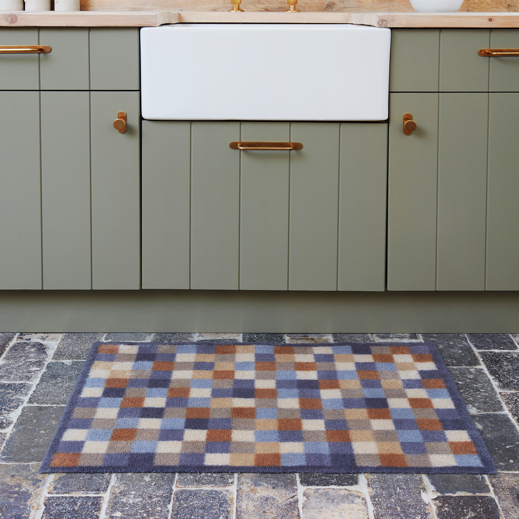 Mat Stack Neutral Washable Door Mats | Machine Washable Runner Mats | Official Turtle Mat