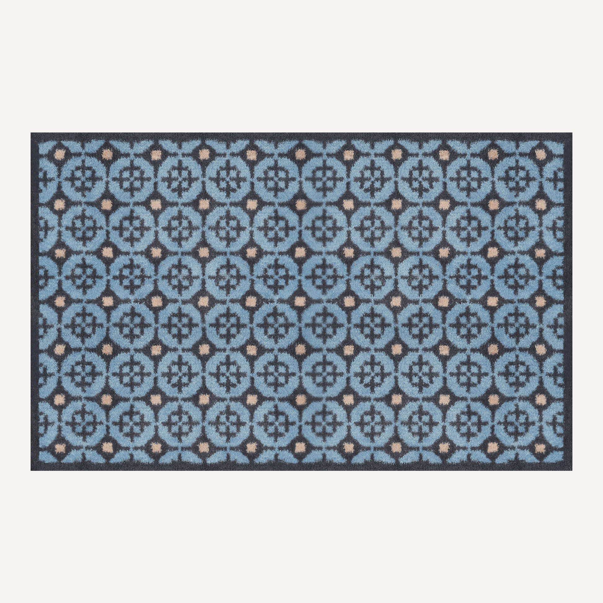Parterre Blue - 75x120cm - Dee Hardwicke