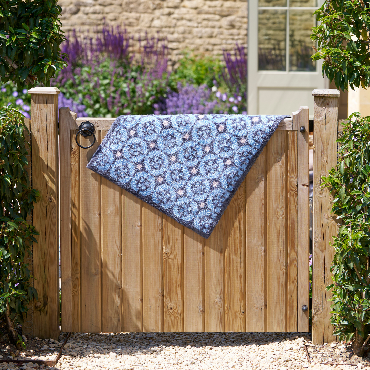 Parterre Blue - Dee Hardwicke - Turtle Mat