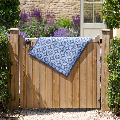 Parterre Blue - Dee Hardwicke - Turtle Mat