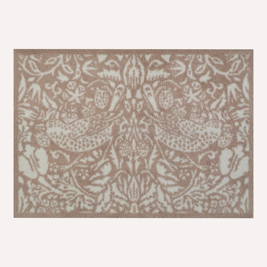 Pure Strawberry Thief - Morris and Co - Turtle Mat