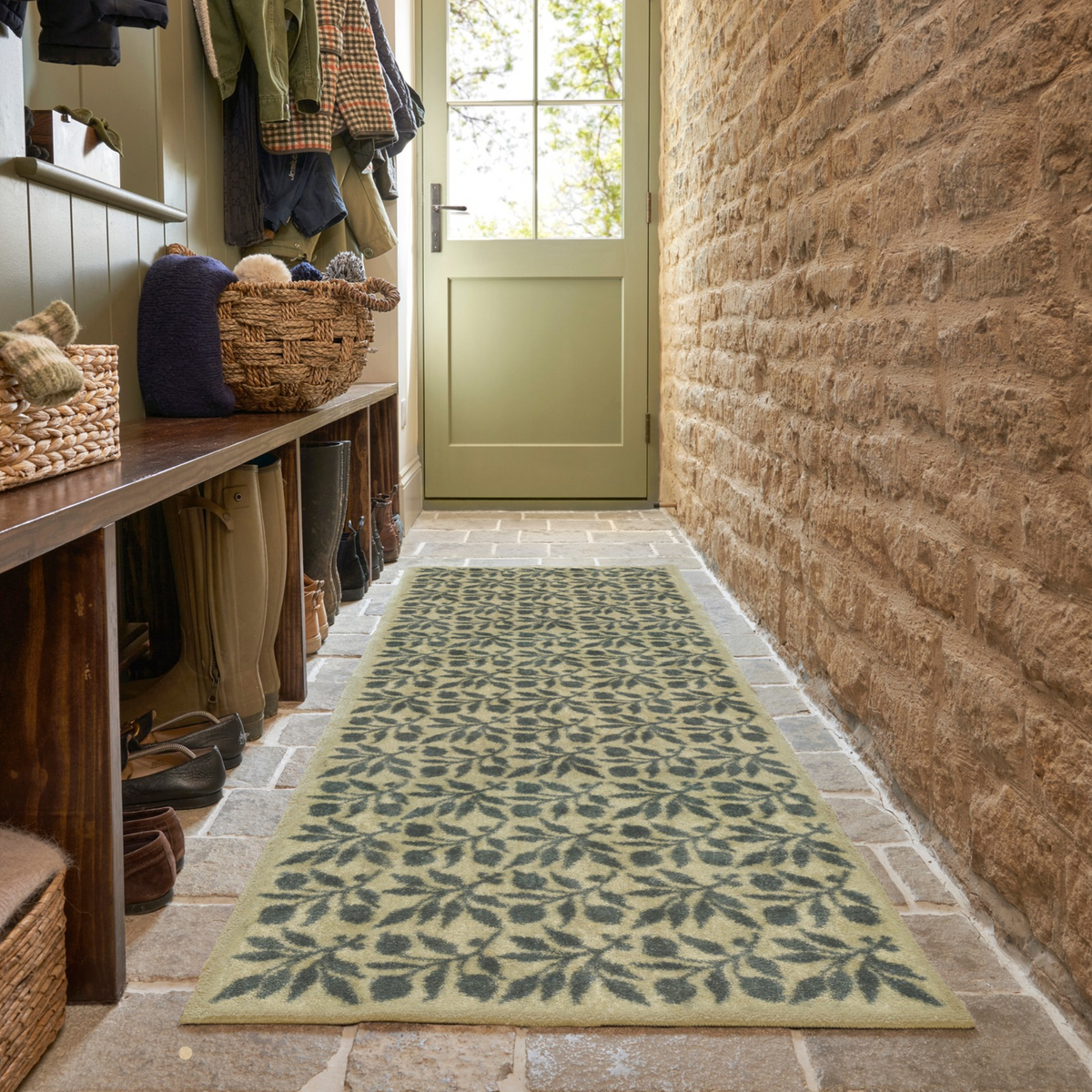 Rosehip - Linen Green