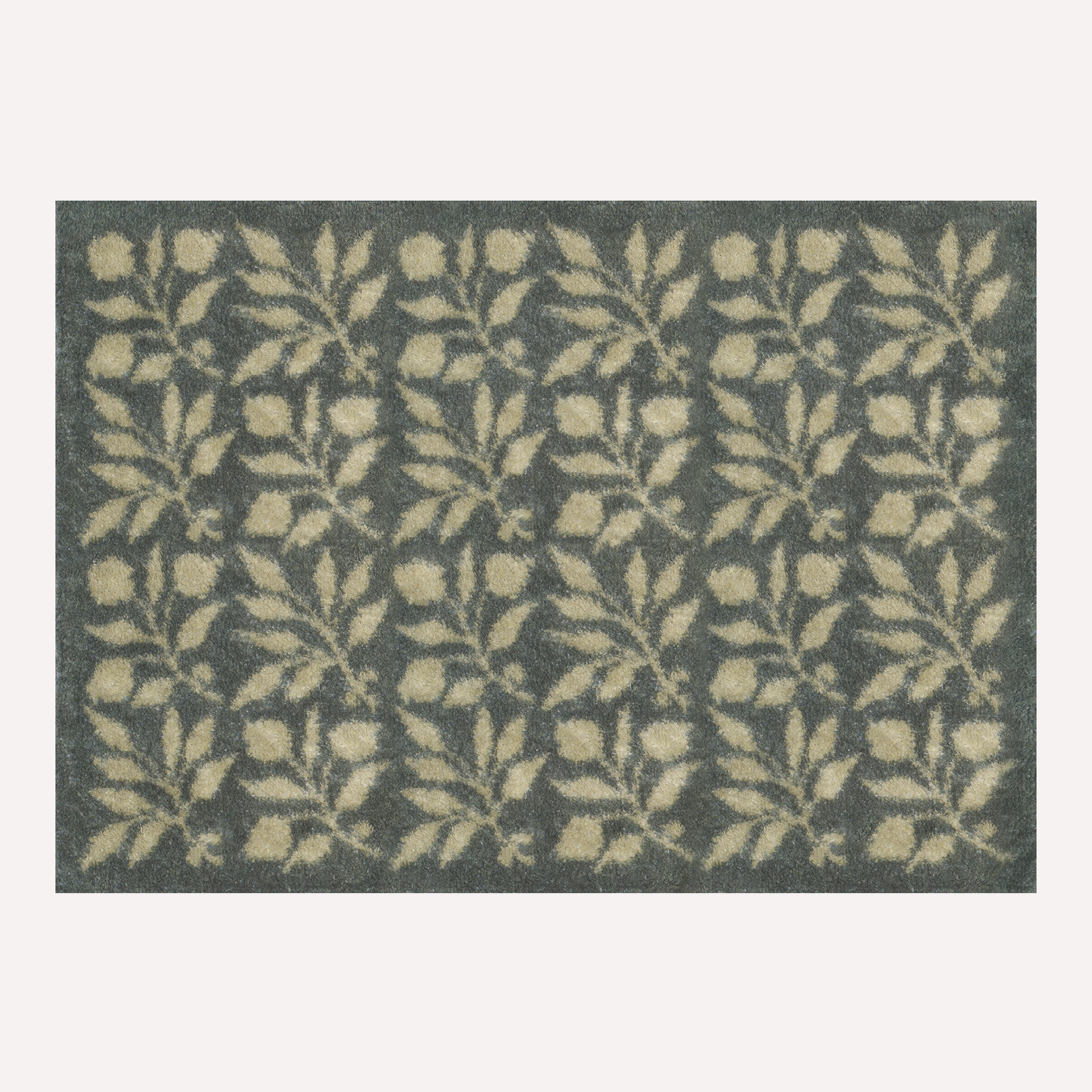 Rosehip Forest Green - Morris and Co. - Turtle Mat