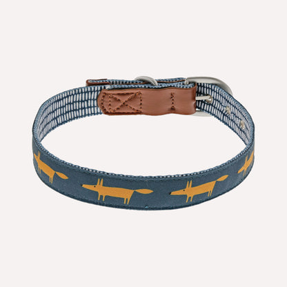 Mr Fox Dog Collar Midnight - Large