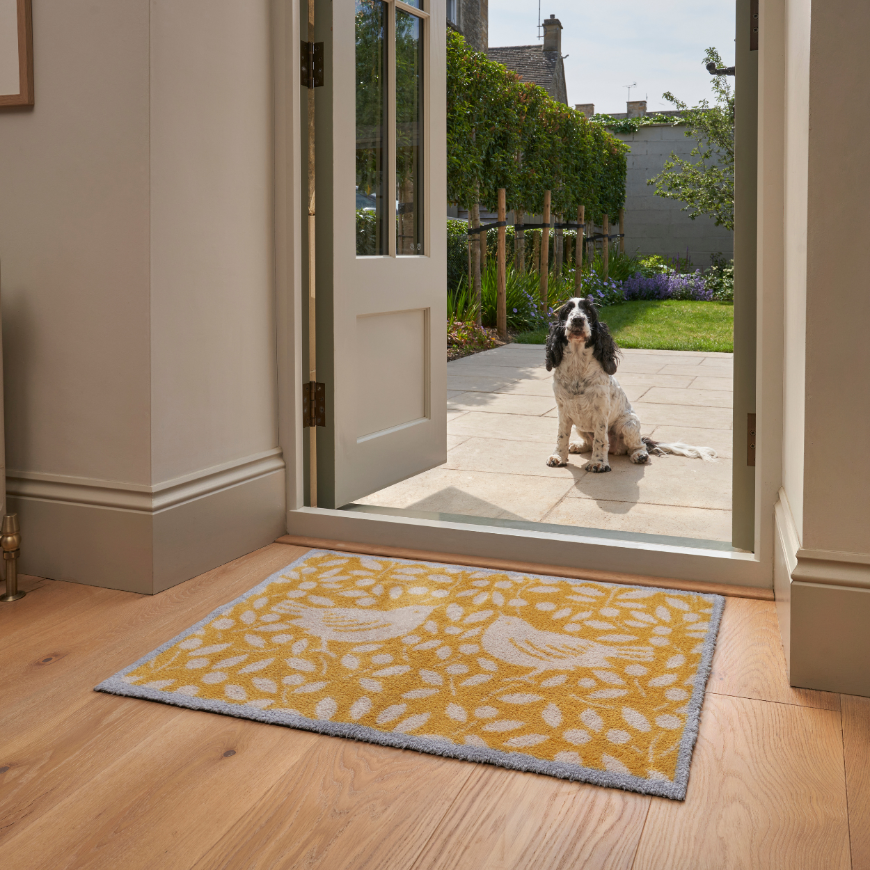Looting Fruits Mustard Doormat - Scion Living