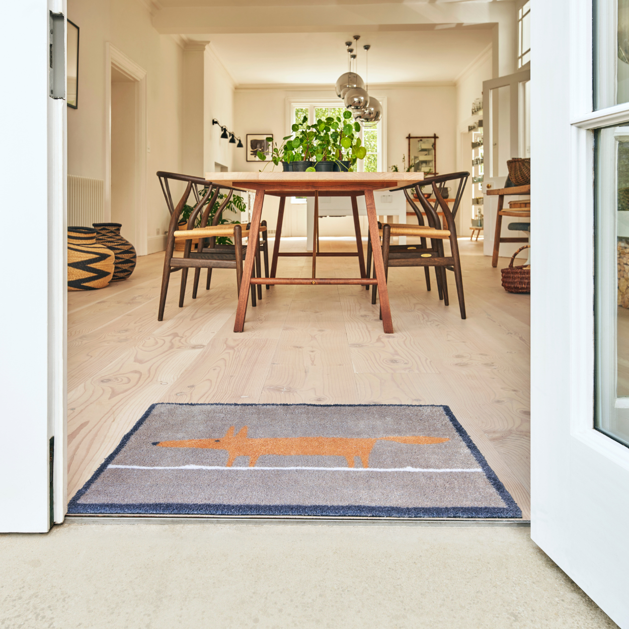 Mr Fox Doormat - 60x85cm