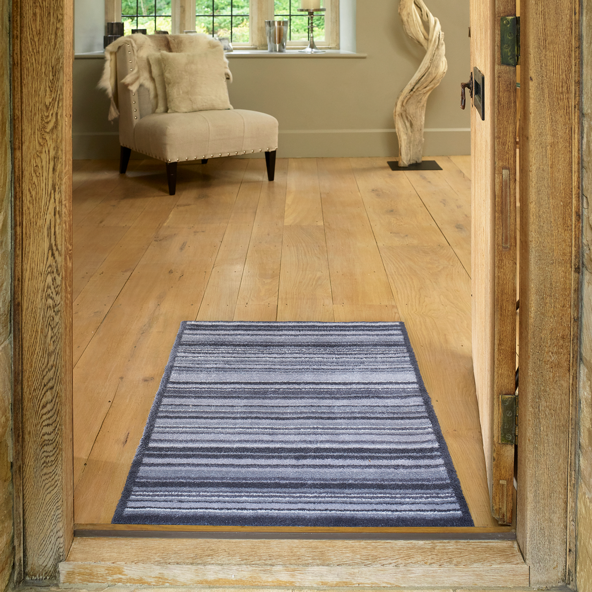 Slate Stripe – Turtle Mat