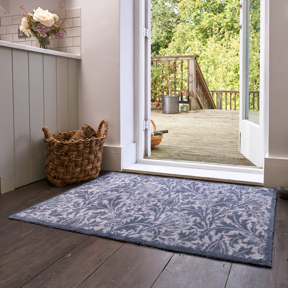 Thistle Blue & Gold – Turtle Mat