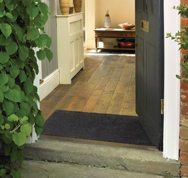 AROGAN Indoor Door Mat Entryway Rug Traps Mud and Small / 32×20, Grey