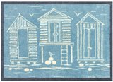 Beach Huts Blue