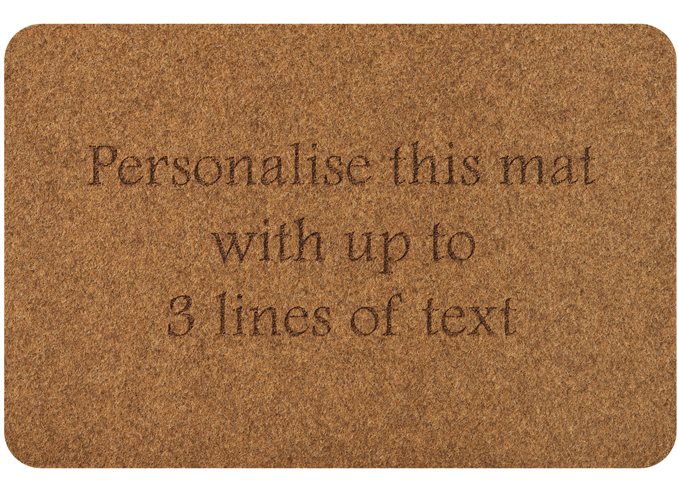 Personalised Mat